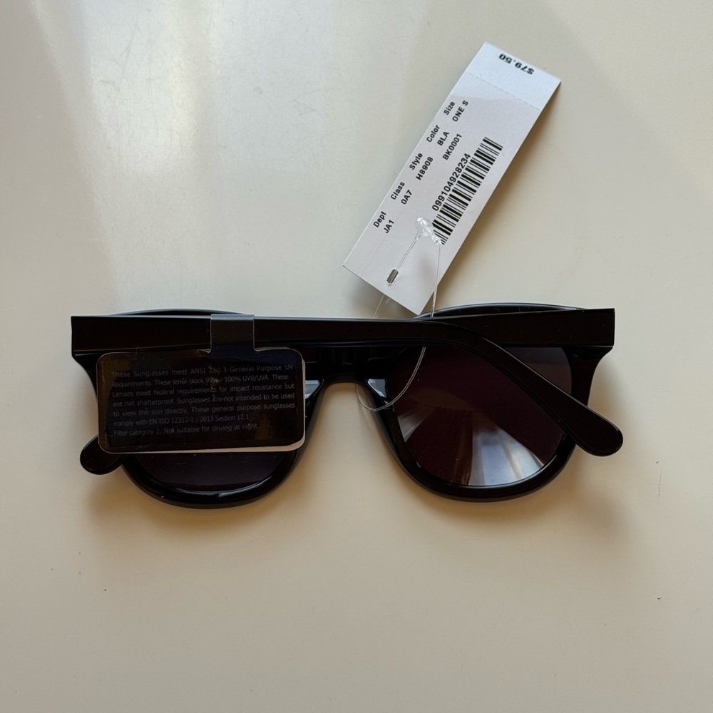 J. Crew Classic Black Sunglasses - Picture 12 of 16